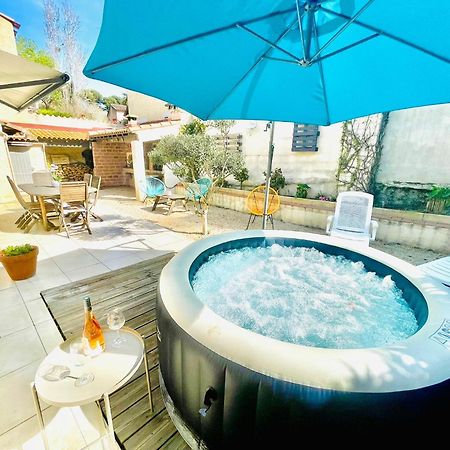 Villa Confort Jacuzzi Barbecue Clim Parking Marseille Extérieur photo