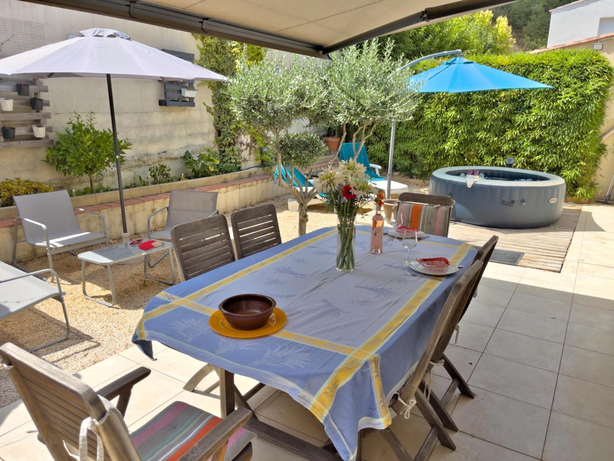 Villa Confort Jacuzzi Barbecue Clim Parking Marseille Extérieur photo