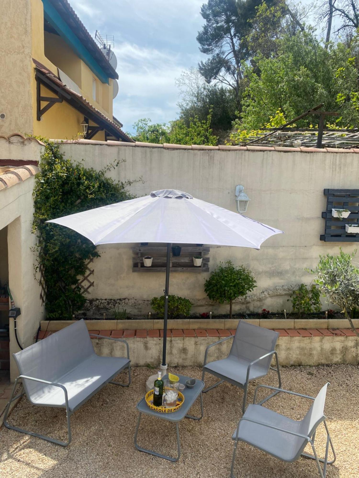 Villa Confort Jacuzzi Barbecue Clim Parking Marseille Extérieur photo